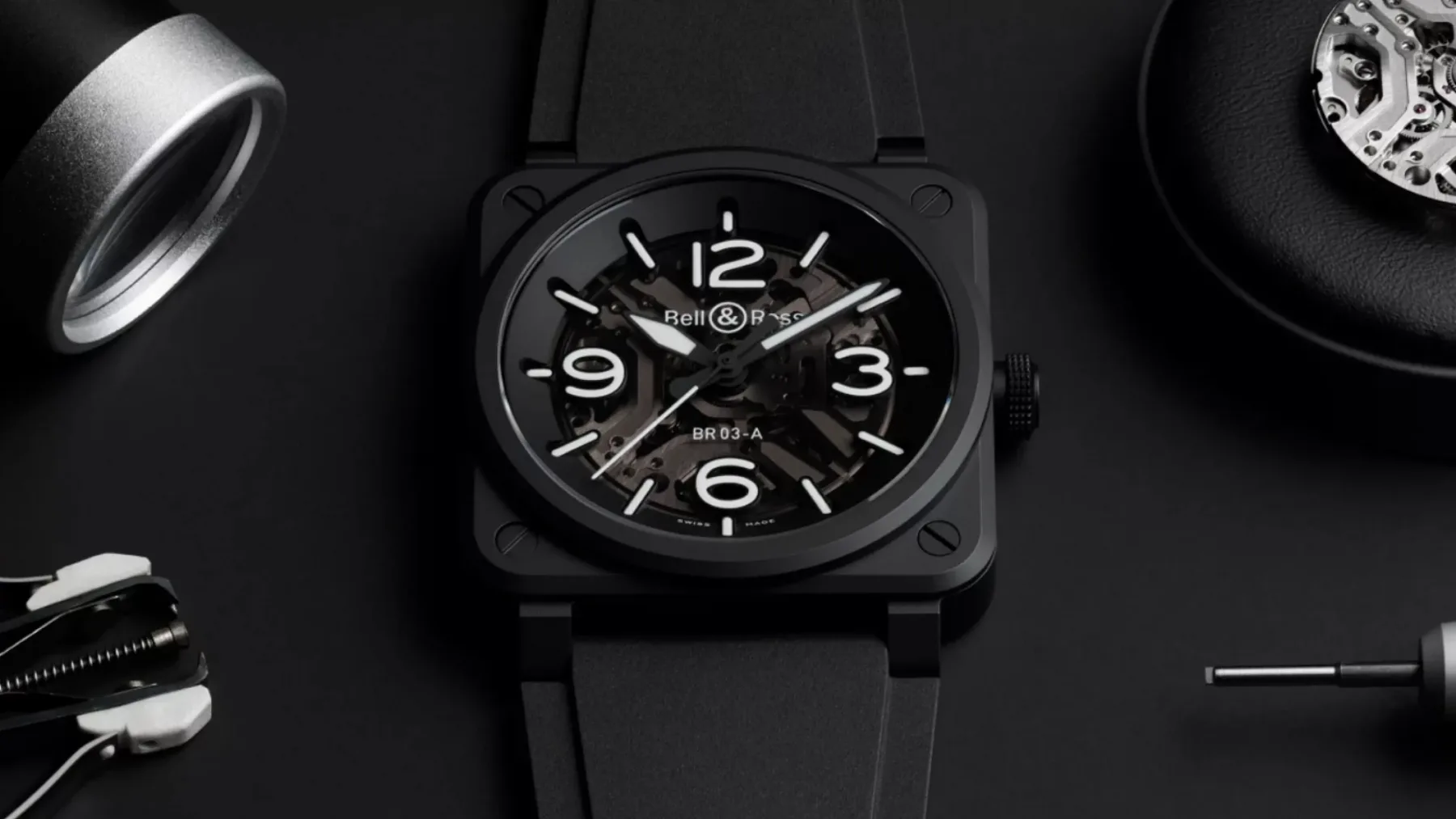 Bell & Ross BR-03 Skeleton: Tehnična iskrenost s pilotskim pedigrejem
