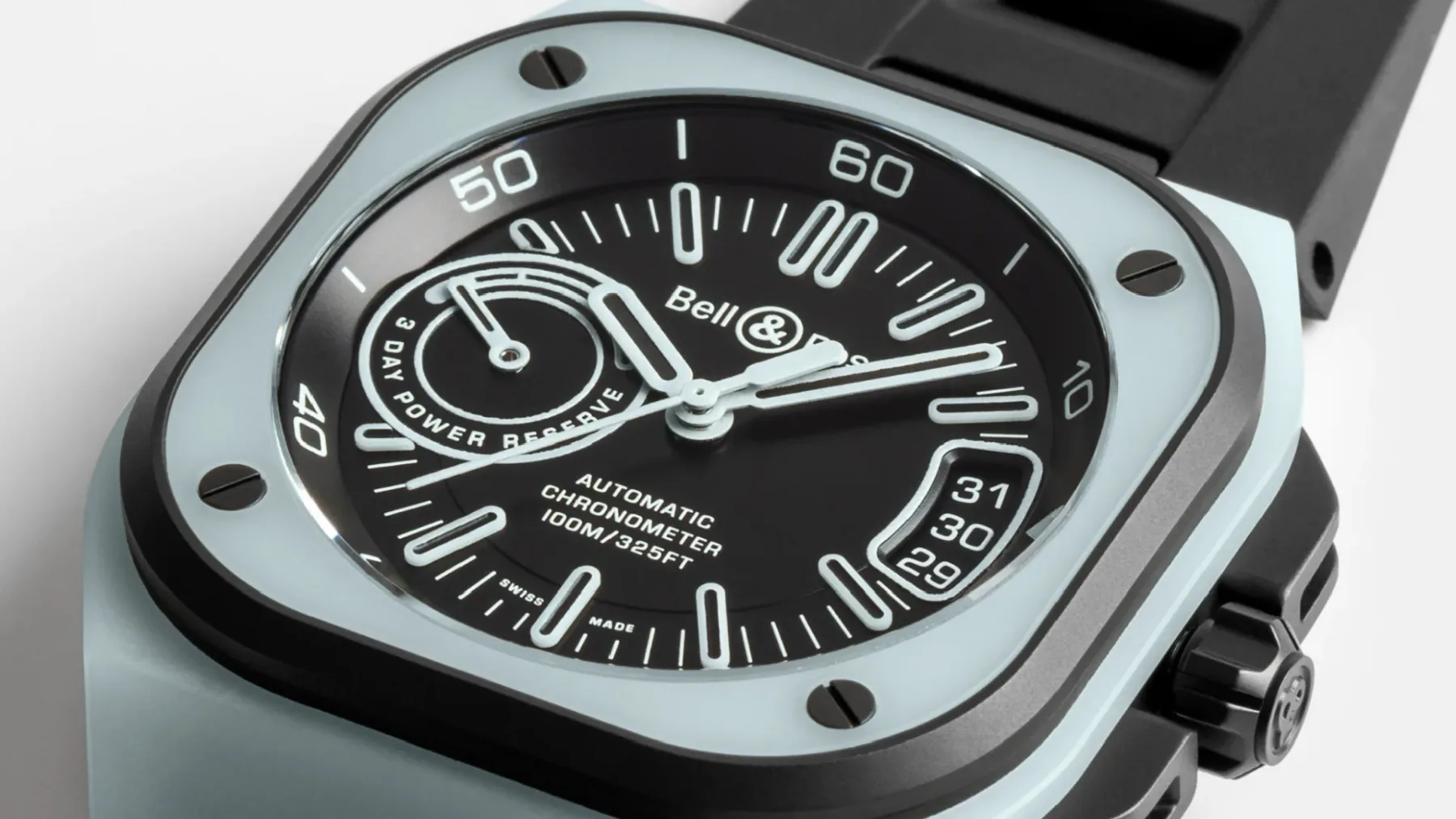 Bell & Ross BR-X5 Blue Lum: Svetlobna mojstrovina, ki premika meje dizajna