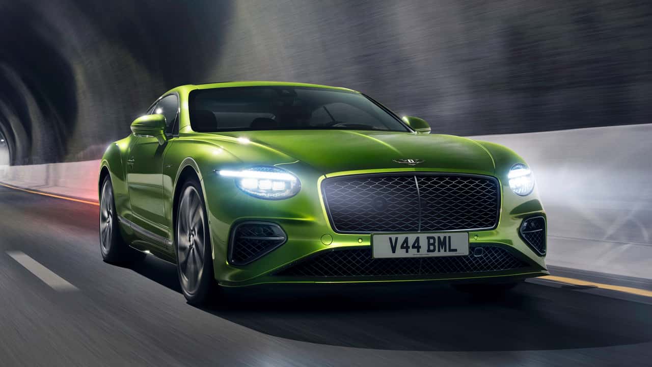 Bentley Continental GT Speed 2025: hibridna eleganca s 771 konjskimi močmi