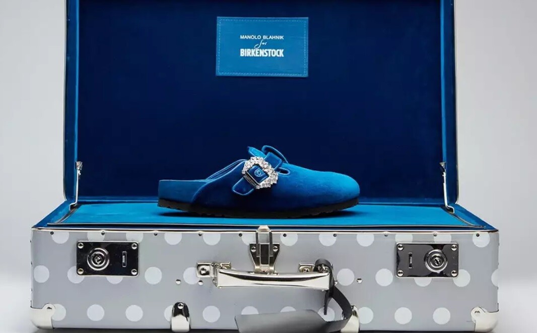 Birkenstock x Manolom Blahnikom: natikači kraljevskega videza