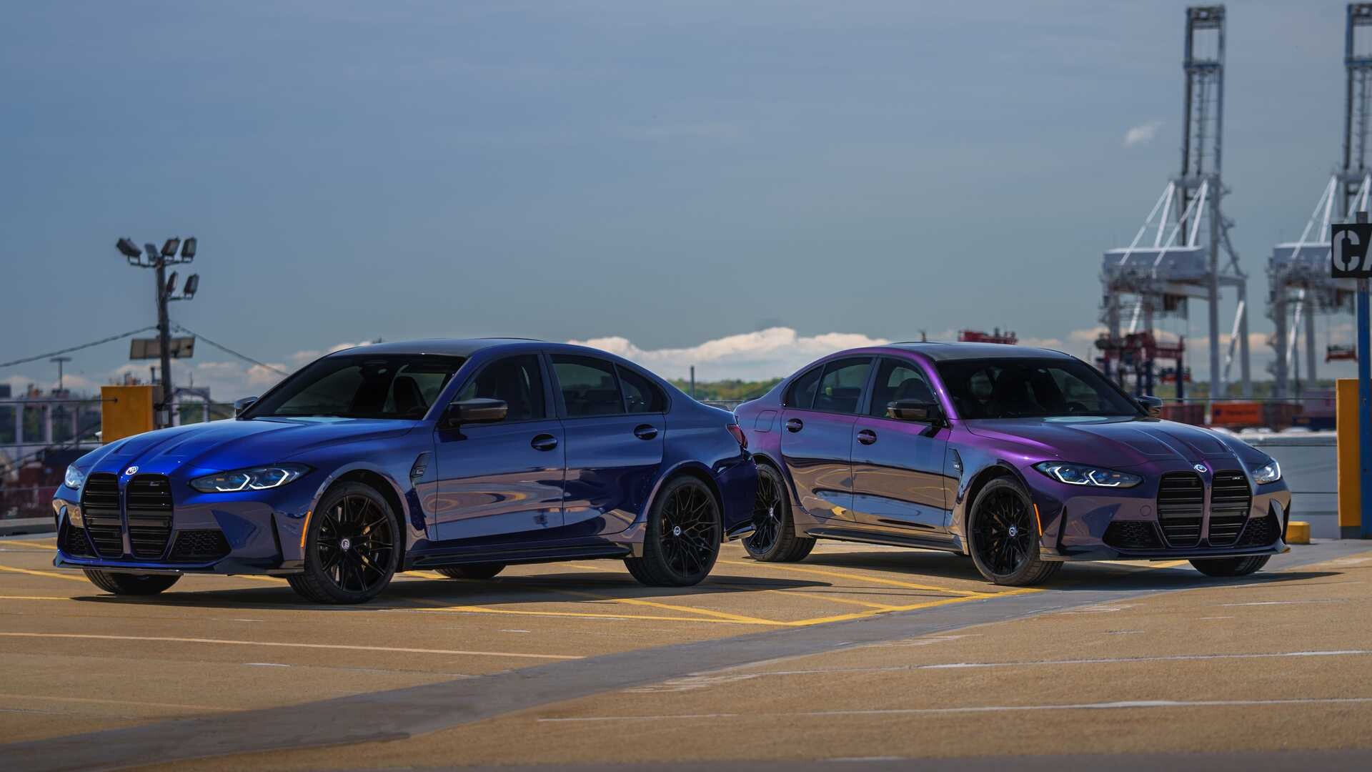 BMW M3 in BMW M4 Edition 50 Jahre BMW M; Foto: press.bmwgroup.com