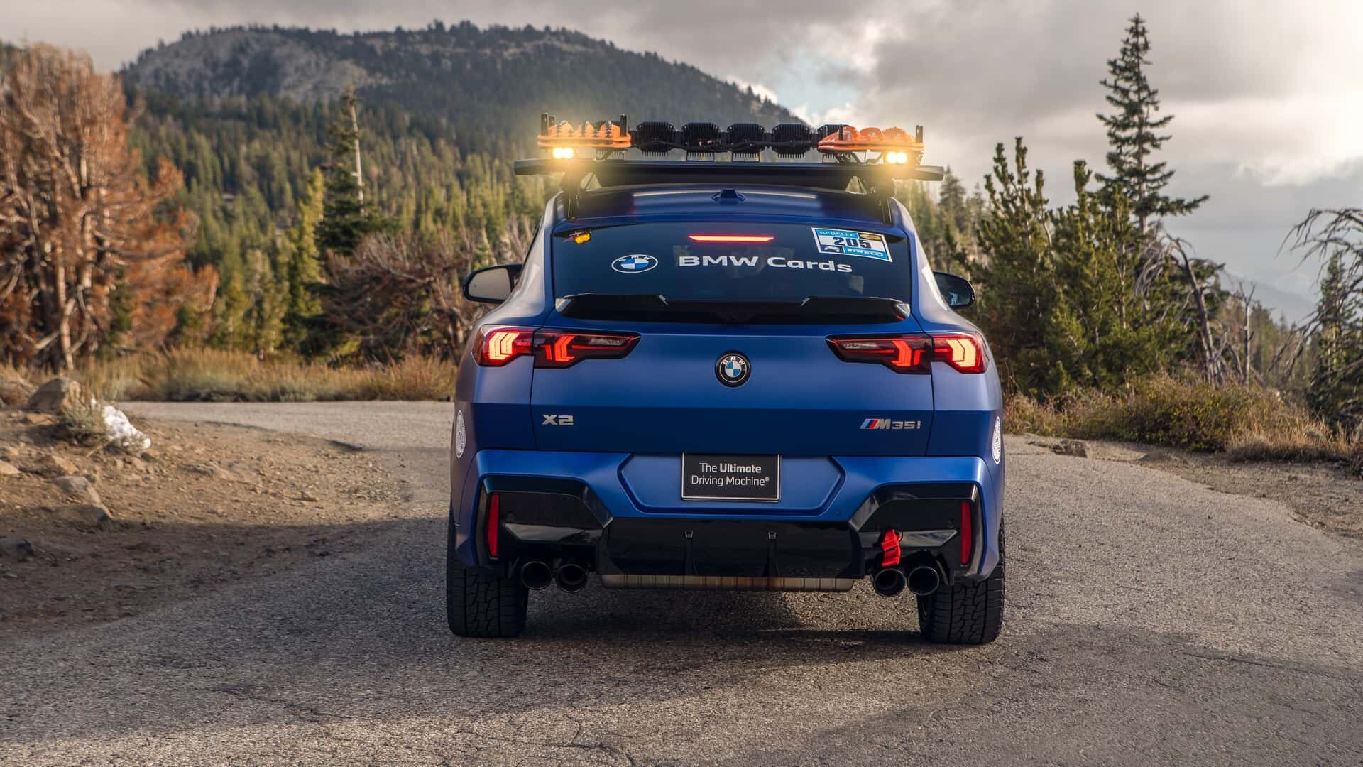 BMW X2 M35i 2024: ne le za gladke ceste, temveč izzive terena na Rebelle Rally