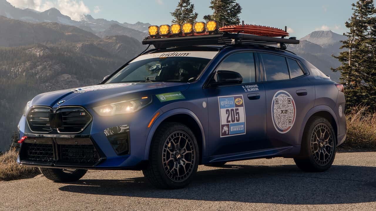 BMW X2 M35i 2024: ne le za gladke ceste, temveč izzive terena na Rebelle Rally
