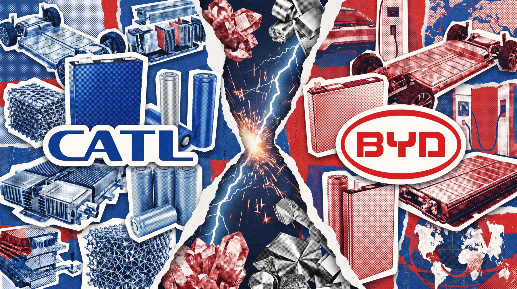 Boj titanov na trgu baterij: CATL še naprej kraljuje s 40,92%, a BYD neusmiljeno zmanjšuje razkorak