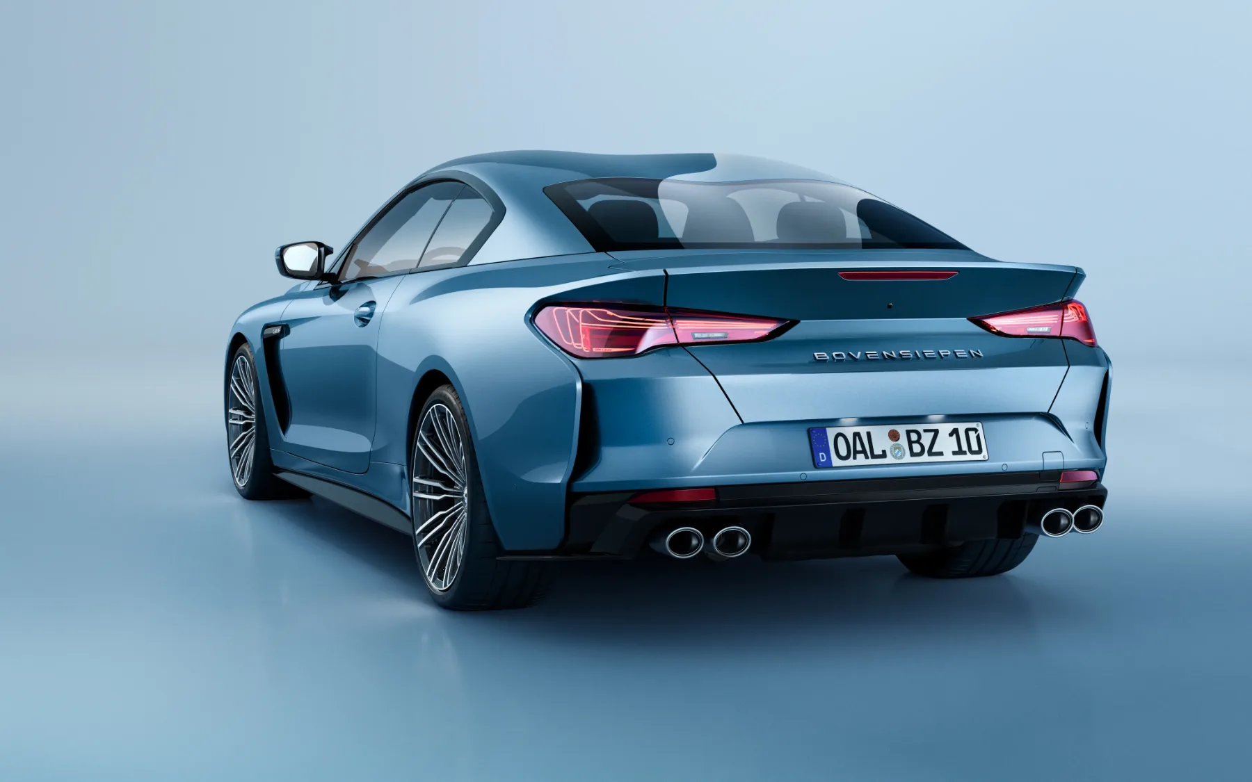 Bovensiepen Zagato: umetniško delo z 611 KM, ki združuje bavarsko in milansko dediščino