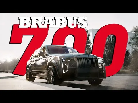 BRABUS 700 (Rolls‑Royce Cullinan Series II): karbonski tuxedo, 700 konjev in 24-palčni ego