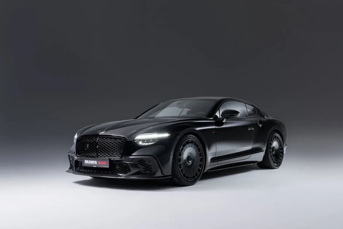 Brabus 900 Superblack: Ko Lord Darth Vader prevzame vajeti Bentley Continentala GT