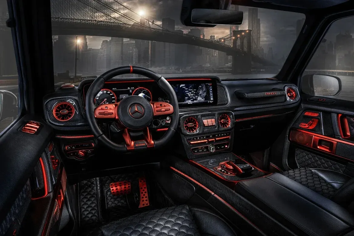 Brabus P 900 Rocket Edition: Popolnoma nori 900-konjski poltovornjak na osnovi Mercedes-AMG G 63, ki kljubuje zdravi pameti – slika 13