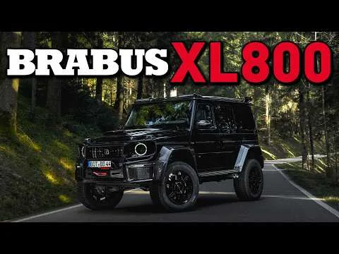 BRABUS XL 800: SUV, ki ga v Monaku vozijo le tisti z zasebnim otokom – in ki jim je Rolls-Royce Cullinan predolgočasen