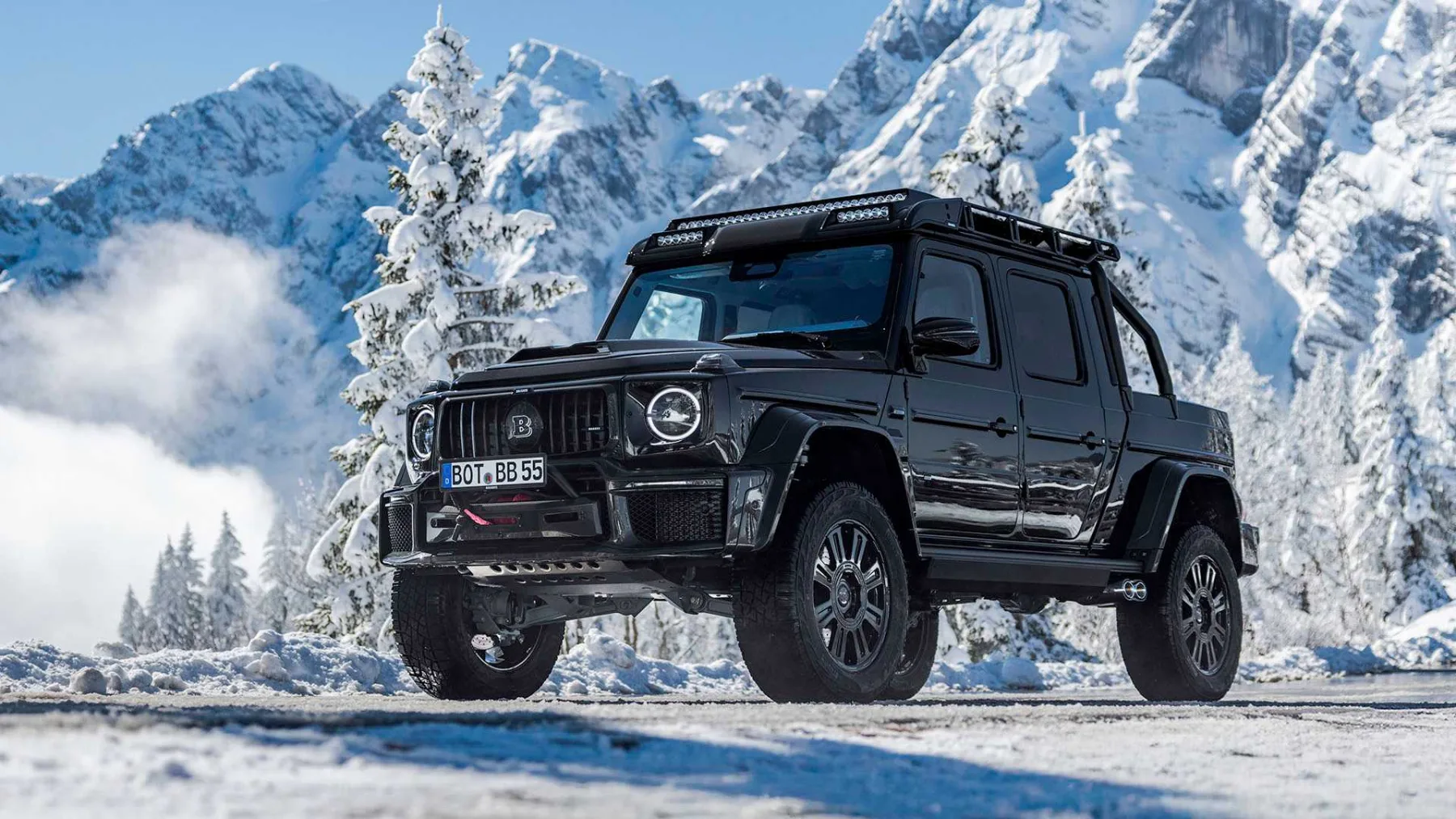 BRABUS XLP 800 Adventure: Pickup, ki si zasluži svoj heliport