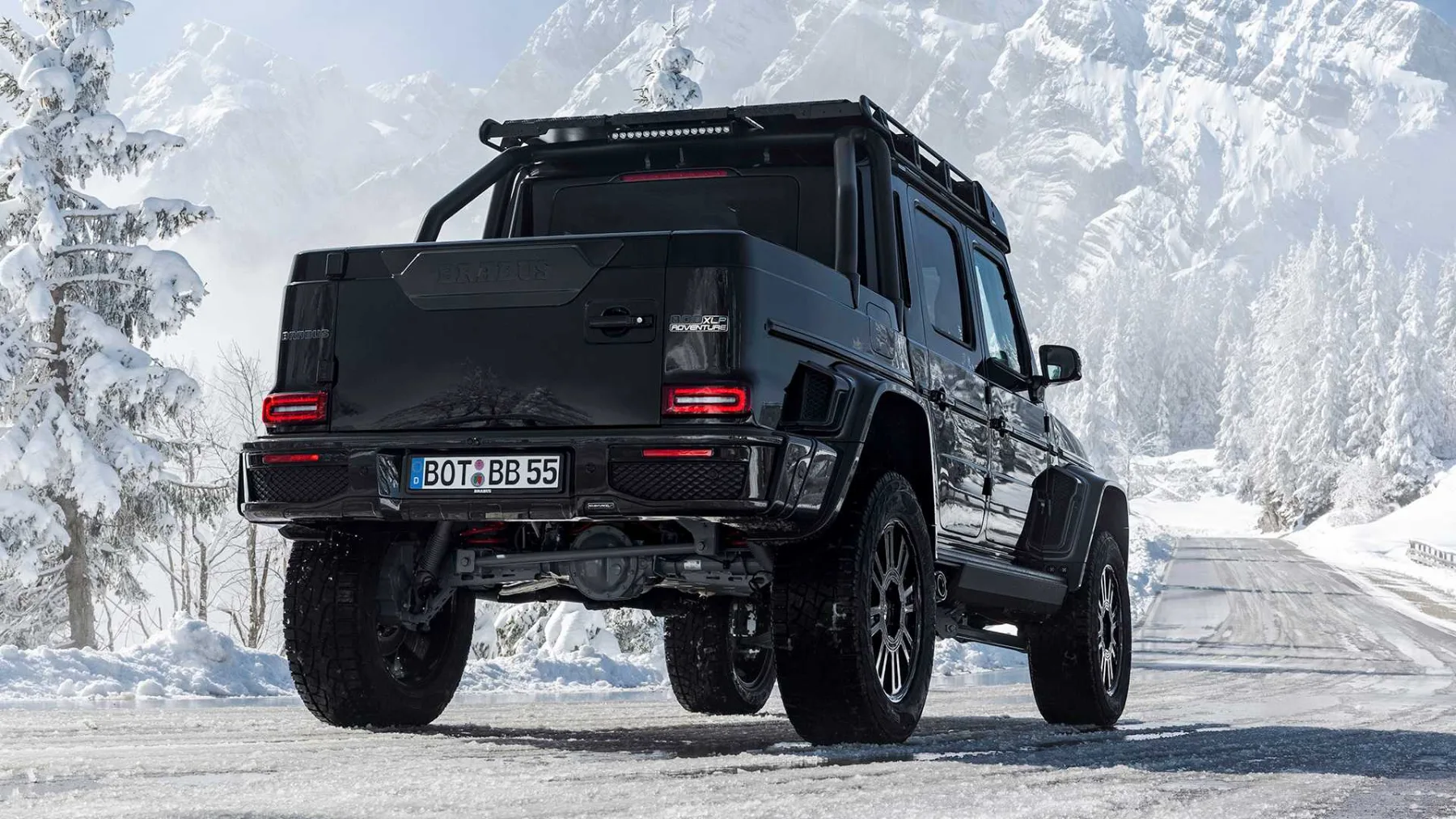BRABUS XLP 800 Adventure: Pickup, ki si zasluži svoj heliport