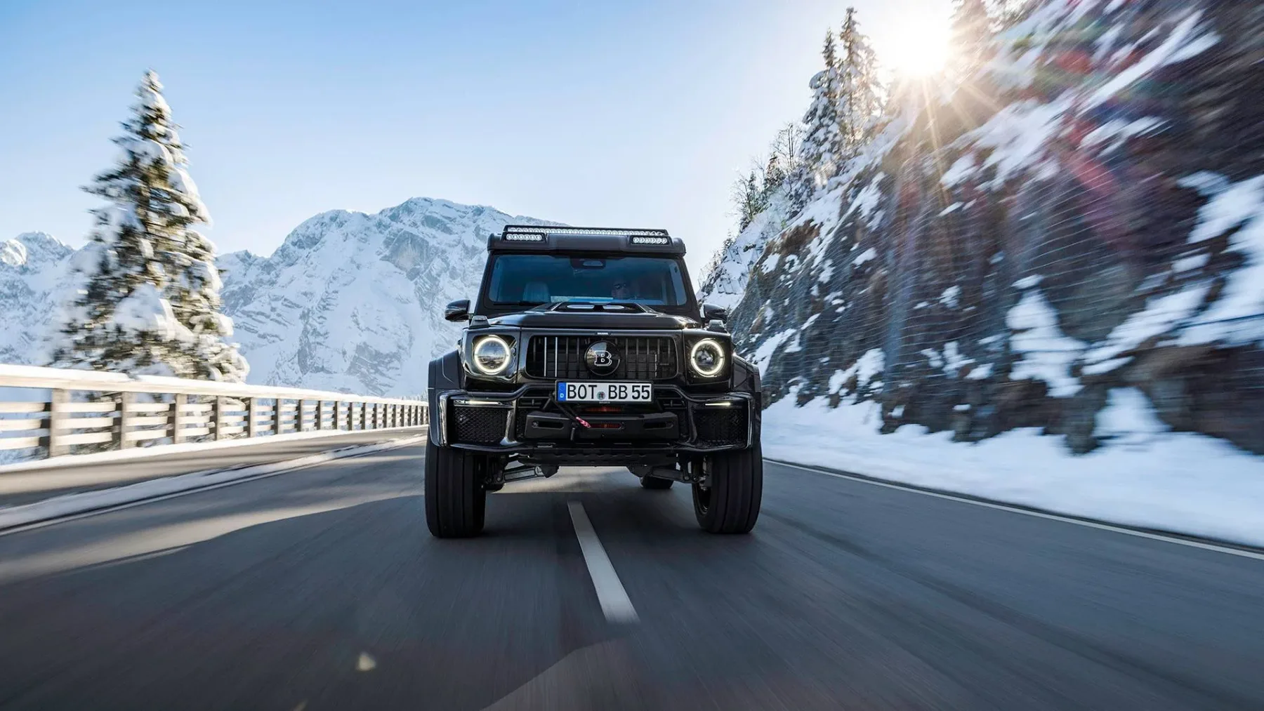 BRABUS XLP 800 Adventure: Pickup, ki si zasluži svoj heliport