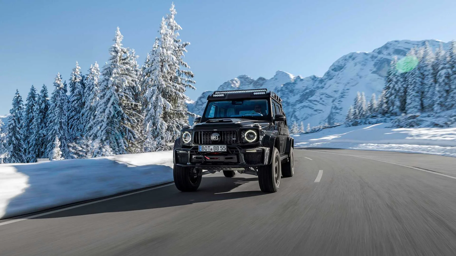 BRABUS XLP 800 Adventure: Pickup, ki si zasluži svoj heliport