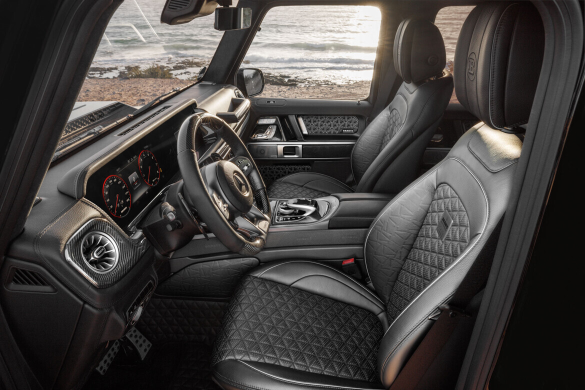 BRABUS XLP 900 6×6 Superblack: Neustavljiva moč in luksuz