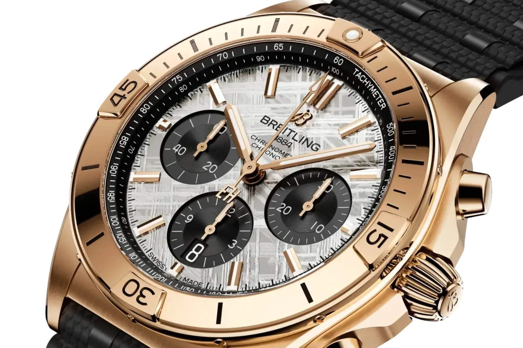 Breitling Chronomat B01 42 »Erling Haaland«: ko se meteorit in nogomet srečata na zapestju