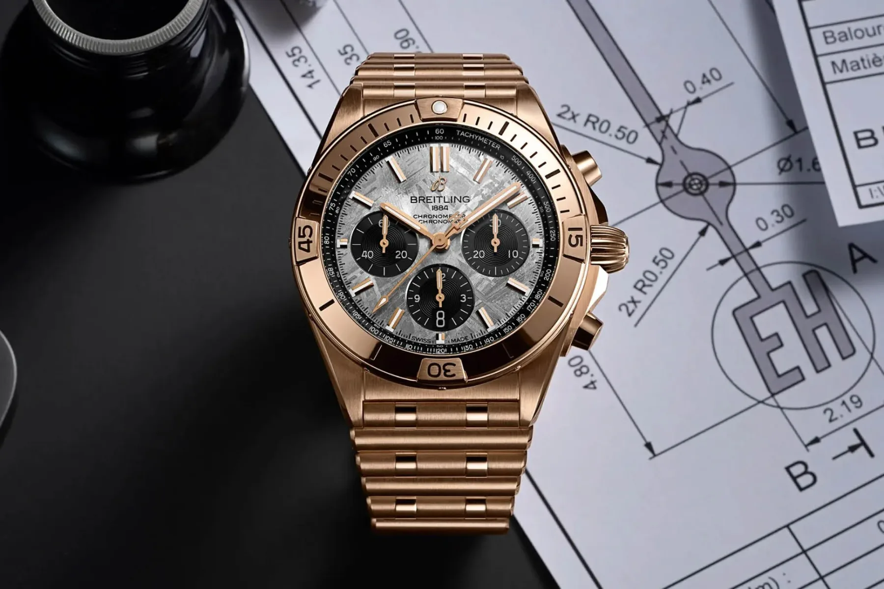 Breitling Chronomat B01 42 »Erling Haaland«: ko se meteorit in nogomet srečata na zapestju