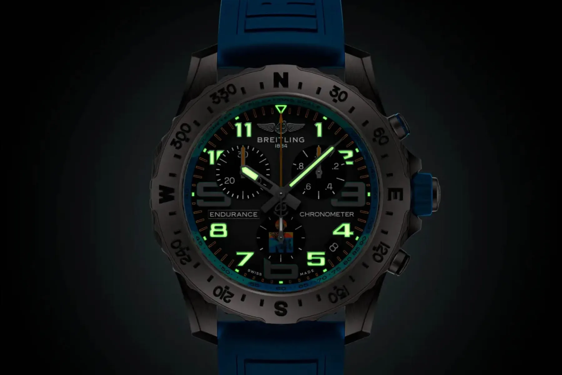 Breitling ENDURANCE PRO 44 končno v titanu: Ironman 2025 prinaša prvo kovinsko ohišje in drzno 70.3 izdajo