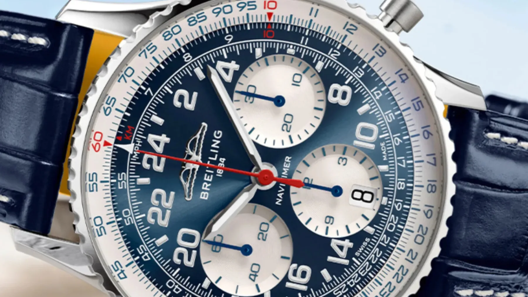 Breitling Navitimer B02 Chronograph 41 Cosmonaute: Poklon pionirju vesolja