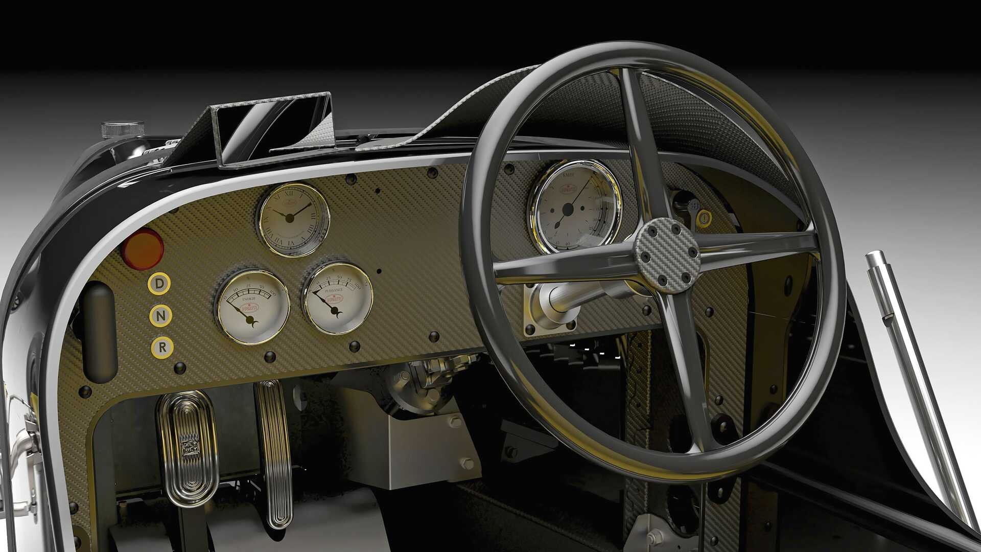 Bugatti Baby II Carbon Edition; Foto: thelittlecar.co