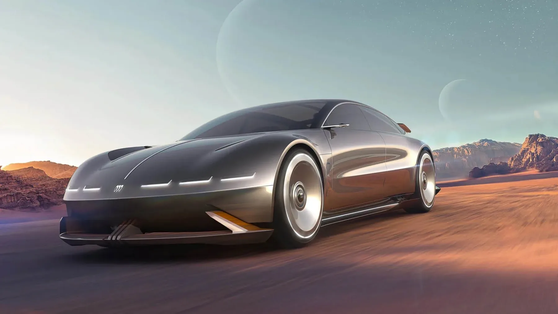 Buick Electra Orbit Concept (2025) – ko ameriška vesoljska romantika pristane v letu 2040