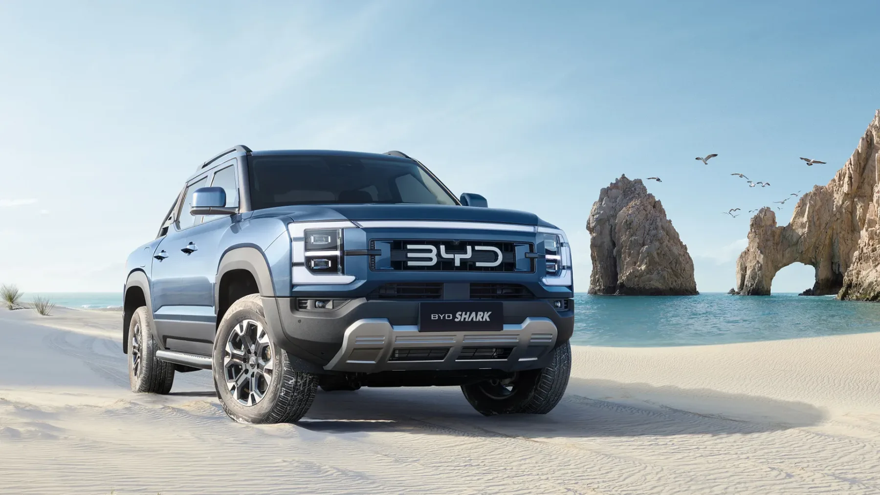 BYD SHARK: hibridni pick-up, ki pospeši do 100 km/h v 5 sekundah
