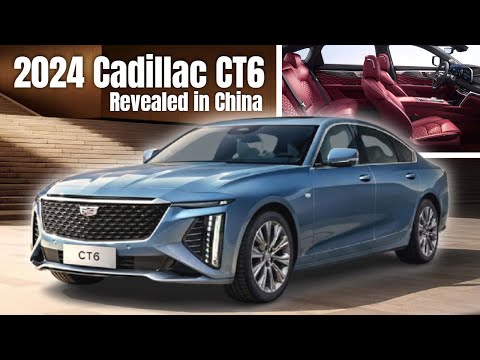 Cadillac CT6 – 2024 : Ameriški prestiž oživljen v kitajskem slogu z escala zunanjostjo in 33-palčnim zaslonom