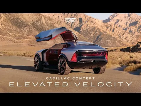 Cadillac Elevated Velocity: koncept z gullwing vrati, puščavskim apetitom in wellnessom za volanom