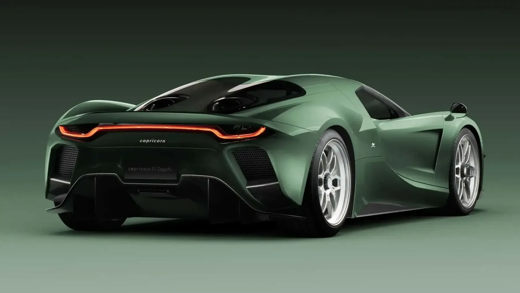 Capricorn 01 Zagato: rojena za voznika v dobi digitalnega nadvlade