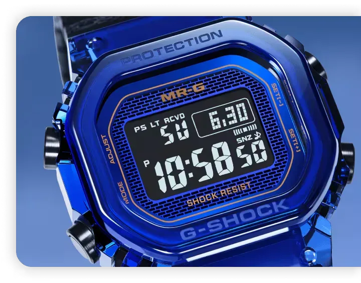 Najdražji G-Shock doslej: Digitalna ura iz modrega safirja za vrtoglavih 80.000 evrov