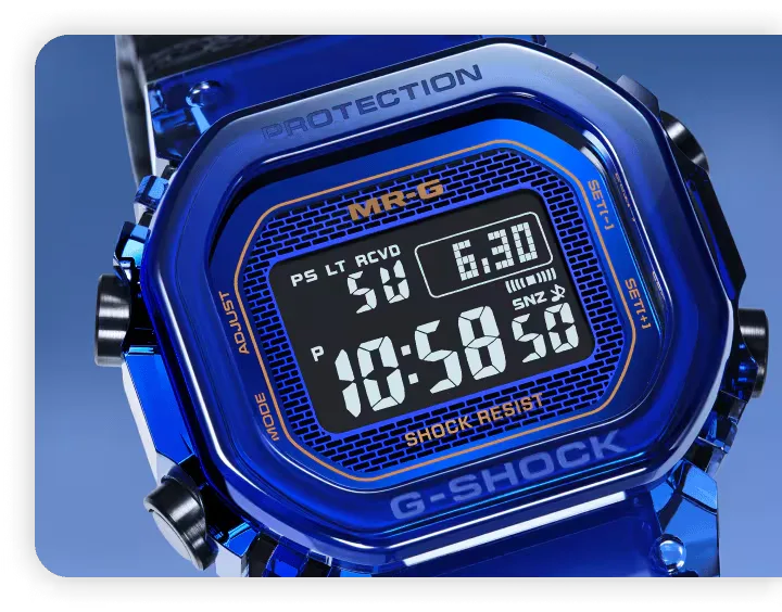 Najdražji G-Shock doslej: Digitalna ura iz modrega safirja za vrtoglavih 80.000 evrov