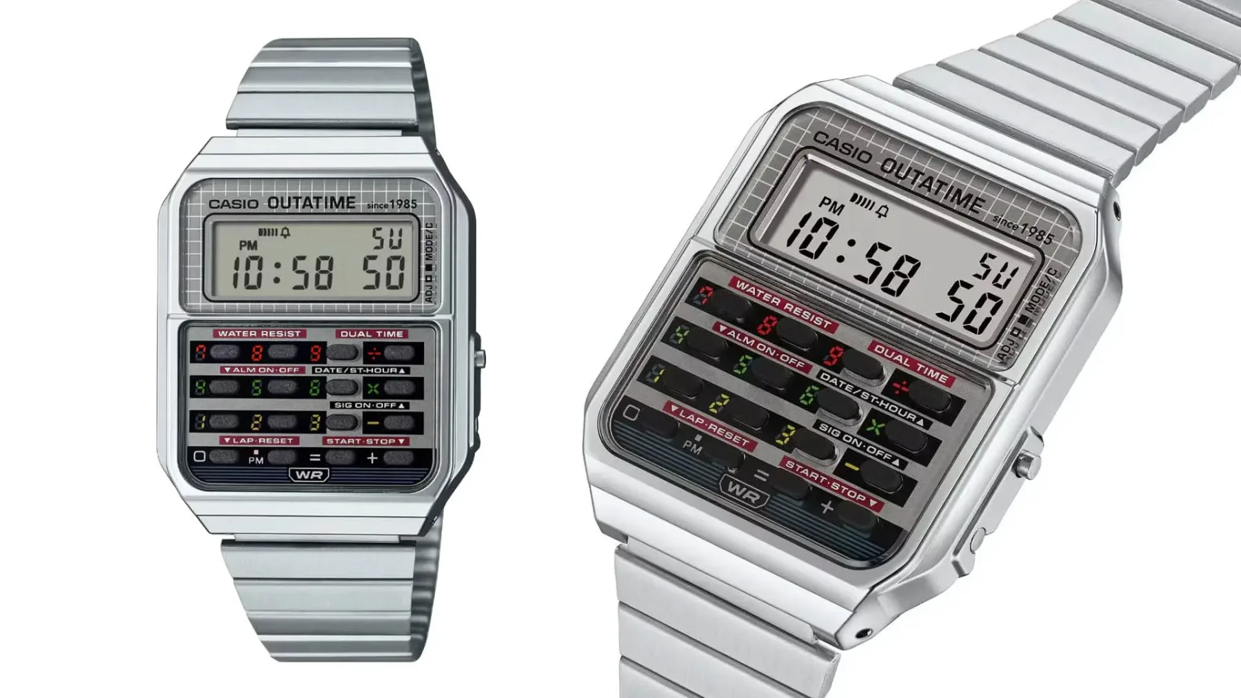 Casio x Back to the Future: ura, ki diši po bencinu, VHS kasetah in 80. letih