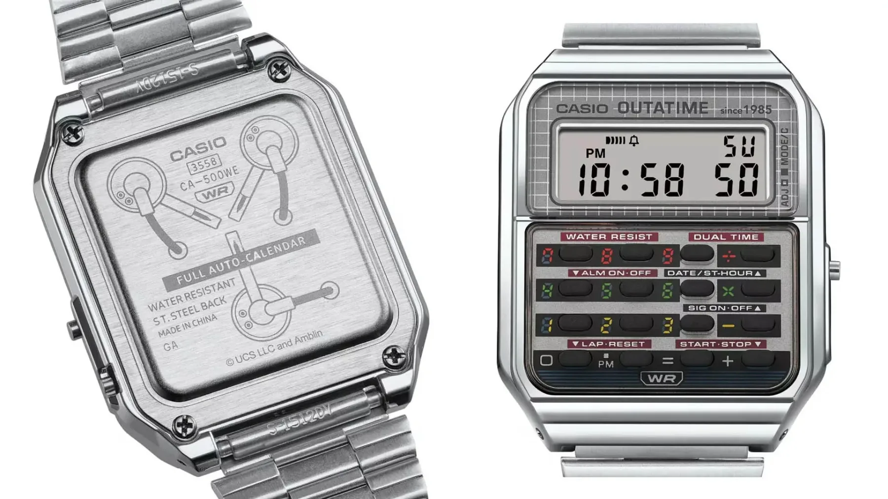 Casio x Back to the Future: ura, ki diši po bencinu, VHS kasetah in 80. letih