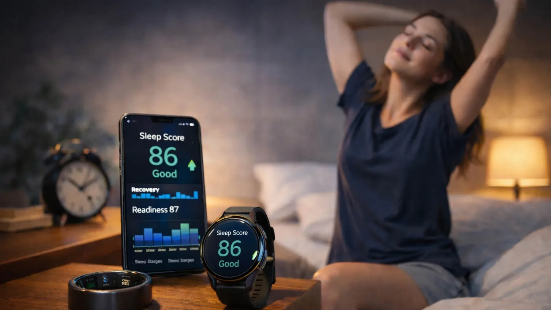 Če spremljate “sleep score” in “recovery”: to naredite pred spanjem in številke bodo boljše