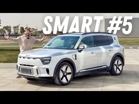 Cena Smart #5 v EU: nekoč mali mestni avto, danes električna zverina s 640 konji s ceno od 45.000 evrov dalje