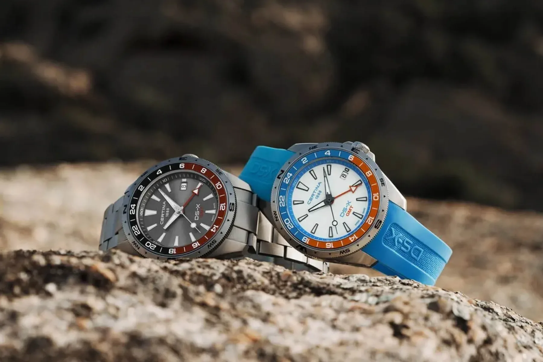 Certina DS-X GMT: Dvojna luneta, en svet – švicarski pustolovec za pod vodo in čez časovne pasove