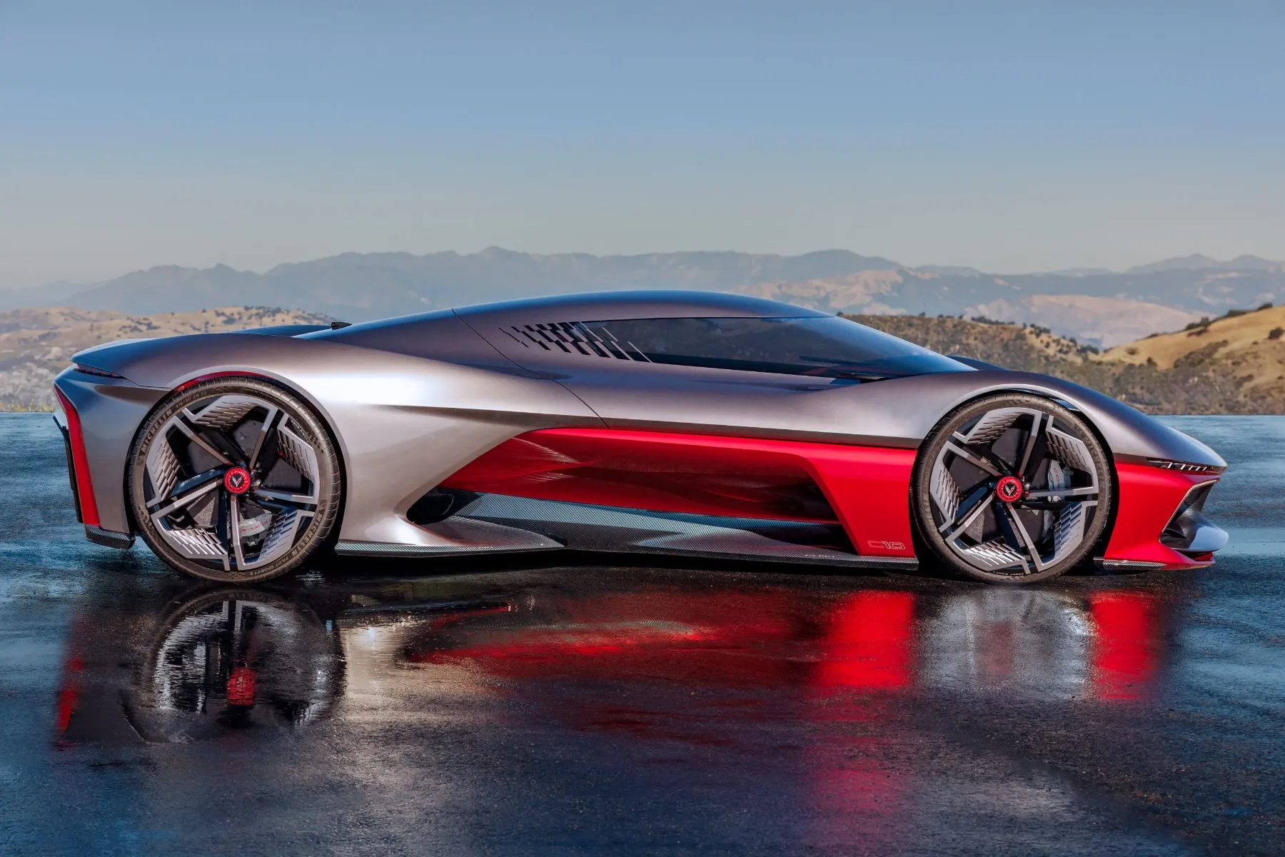 Chevrolet California Corvette Concept C10 – Kalifornijski električni super-roadster brez strehe