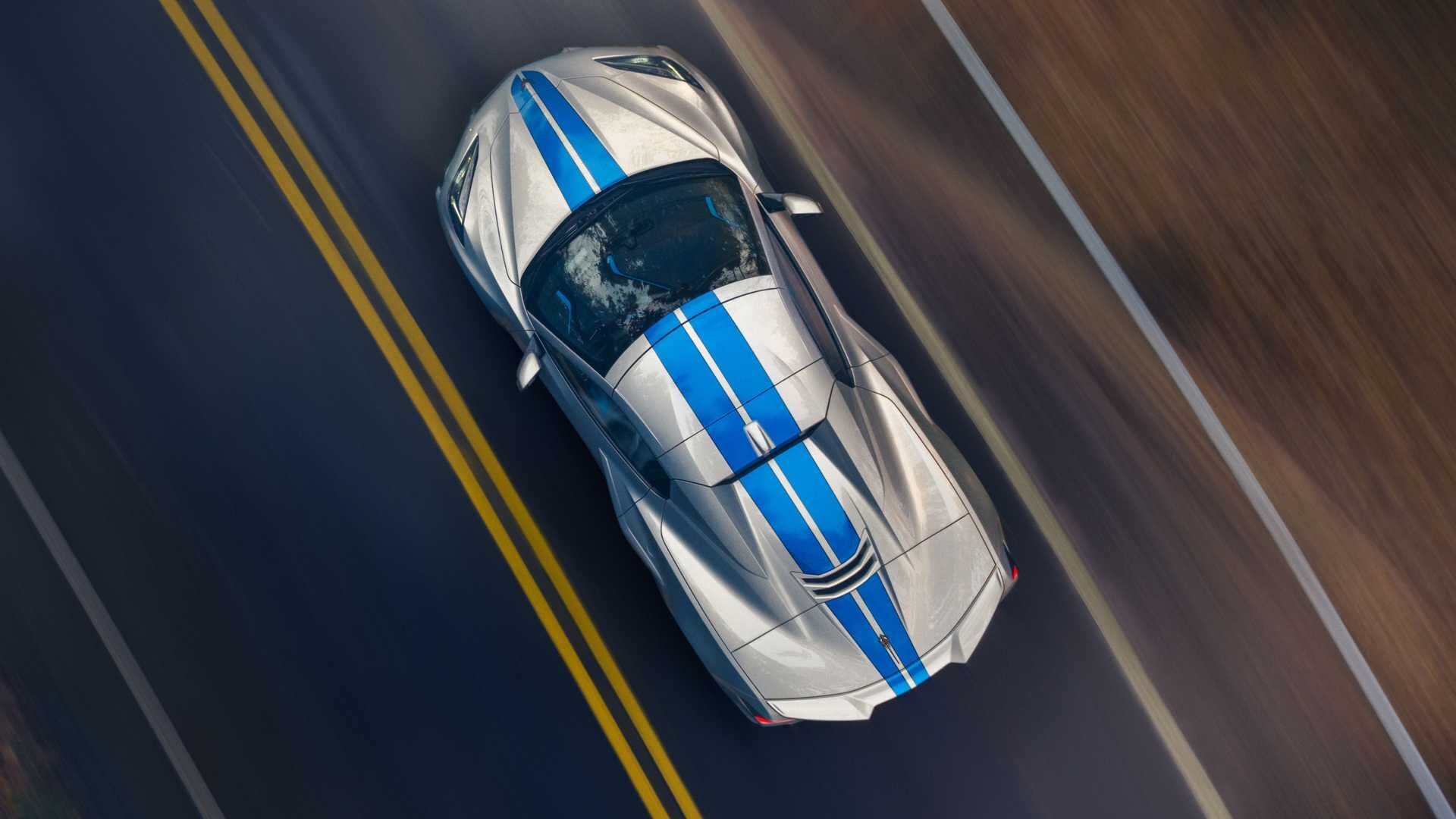 Chevrolet Corvette E-Ray – Chevrolet razkriva prelomni E-Ray – to je elektrificirana prihodnost legendarne Corvette s 665 KM