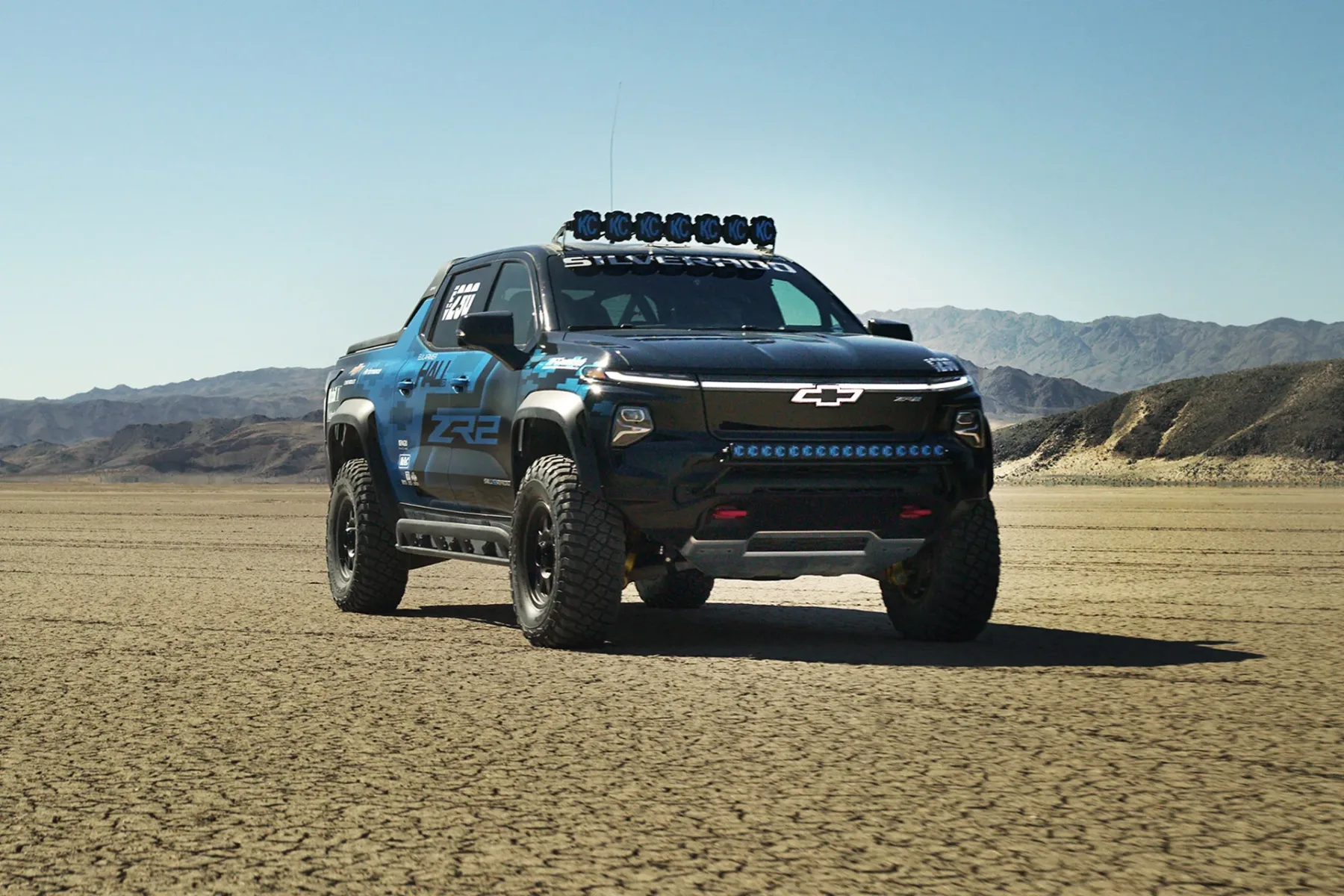 Chevrolet Silverado EV ZR2 Off-Road Concept – električna zver za puščavske dirke