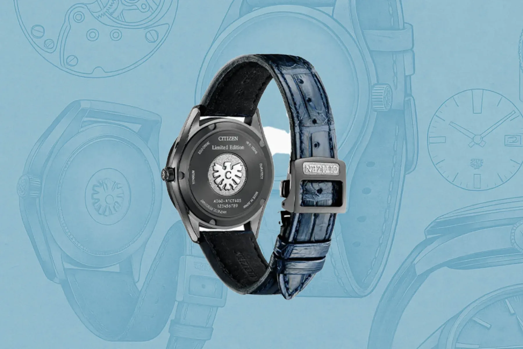 Citizen praznuje 30 let z Citizen Eco-Drive in indigo mojstrovino