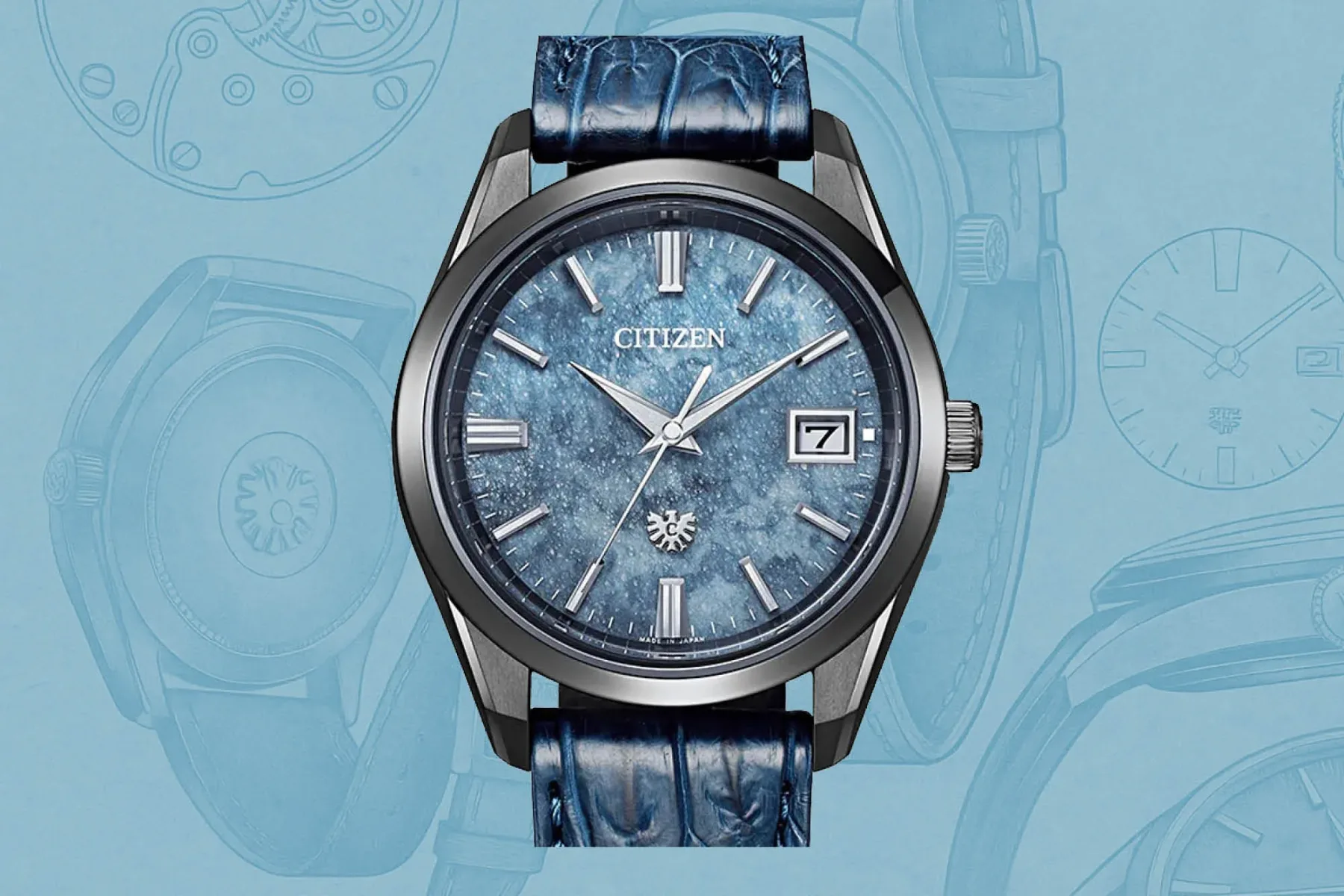 Citizen praznuje 30 let z Citizen Eco-Drive in indigo mojstrovino