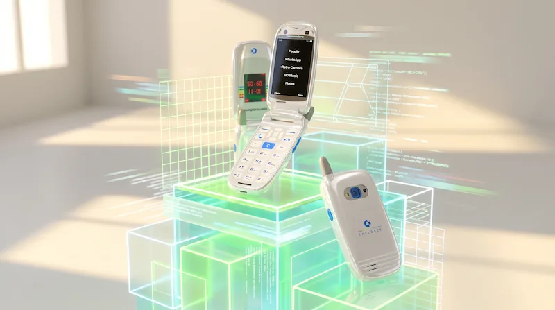 Commodore Callback 8020: retro preklopni telefon brez družbenih omrežij, brez brskalnika – a z 99 % Android aplikacij