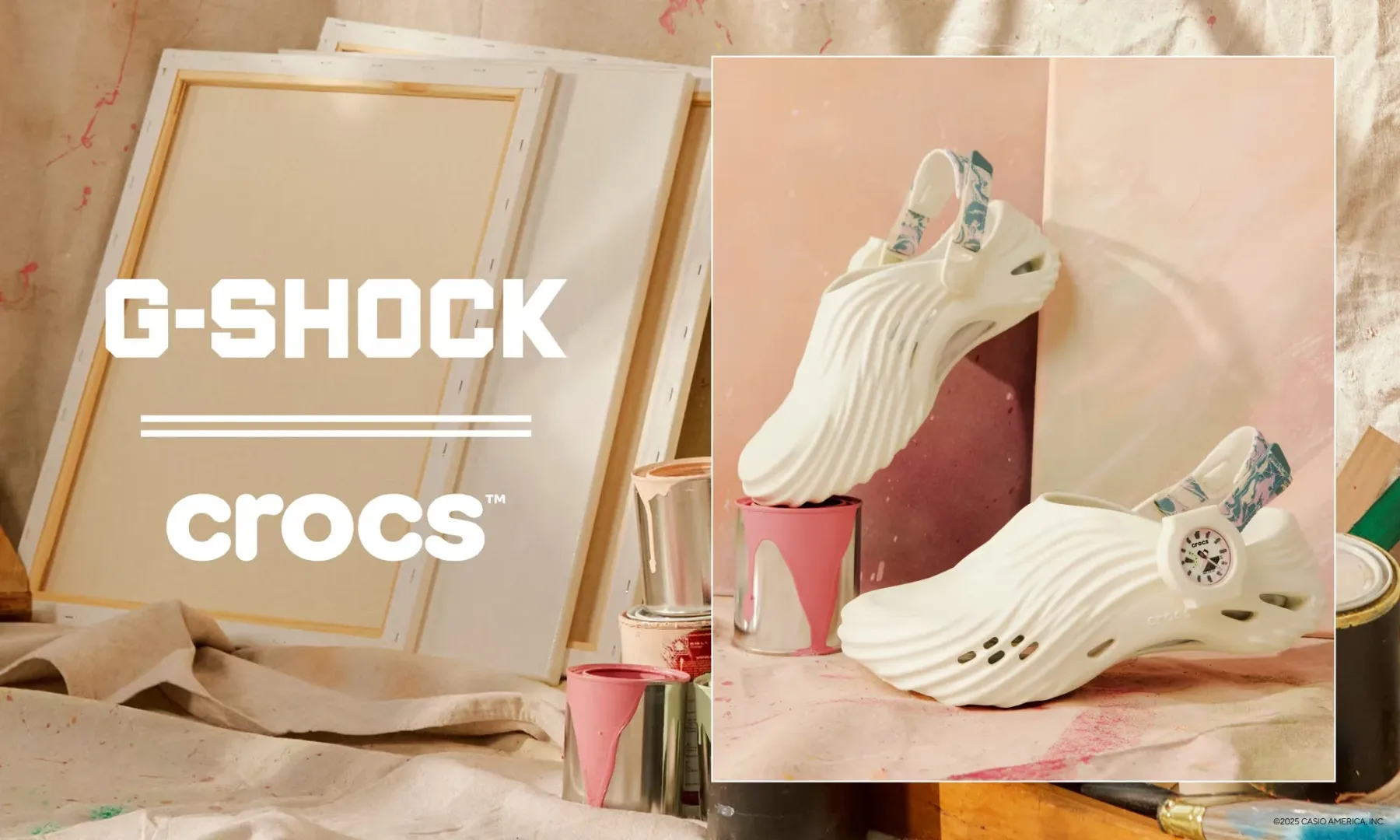 Crocs x G-SHOCK: Najbolj nepredvidljiva modna kolaboracija tega leta sveti v temi (dobesedno)