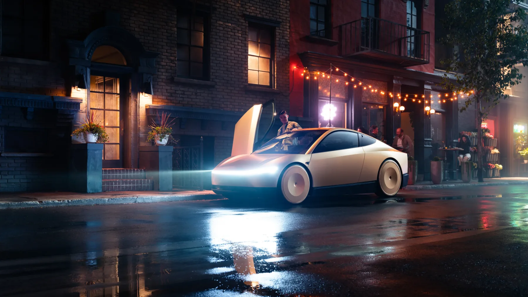 Cybercab specifikacije: prihodnost mestnih taksijev z baterijo 44 kWh, 400 km realnega dosega in ceno pod 30.000 €