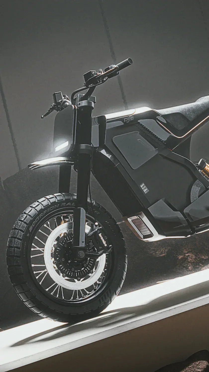 Dab Motors 1αX Electric Scrambler: leteči Francoz z dušo dirtkrosarja in umom iz vesolja