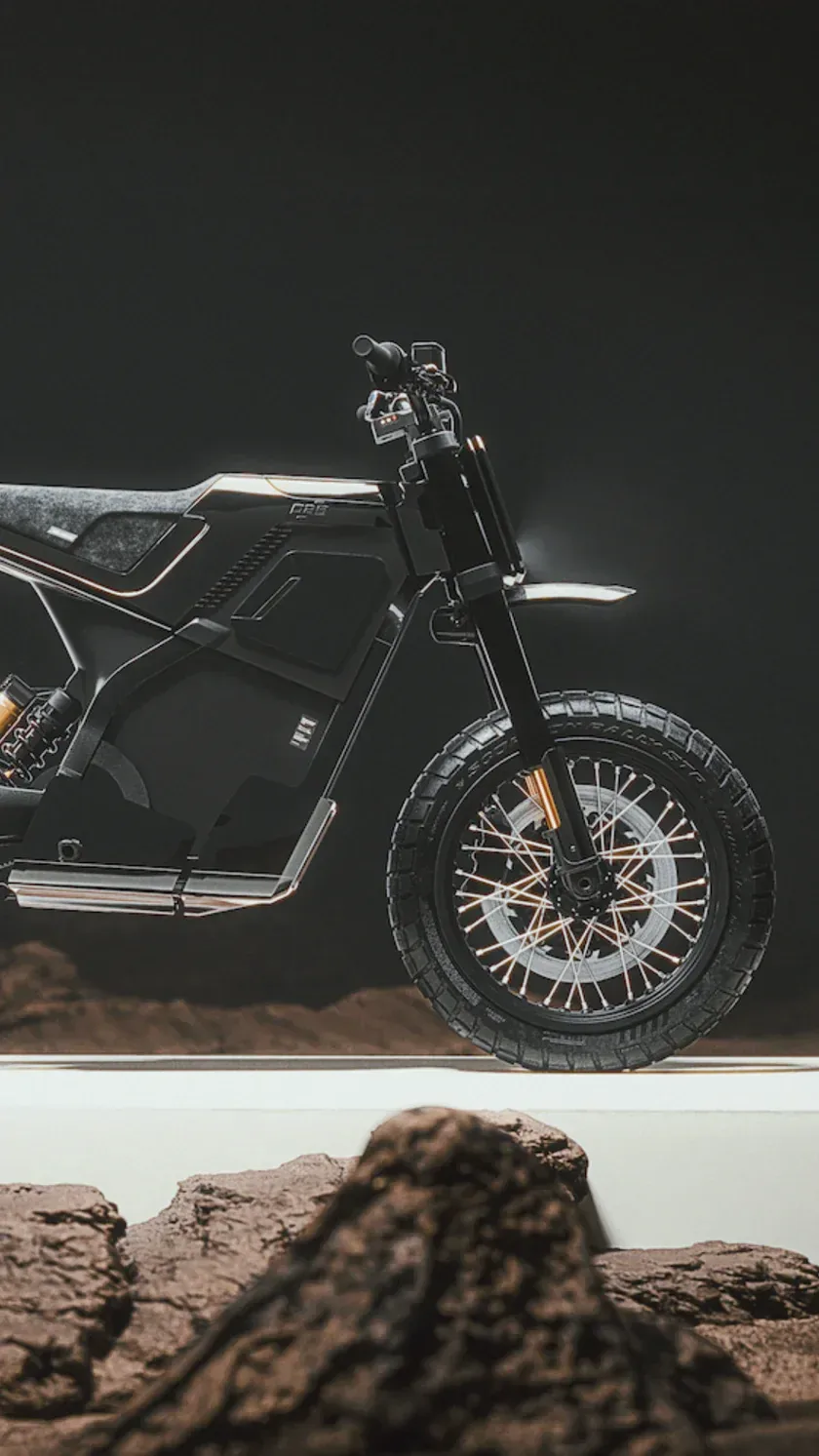 Dab Motors 1αX Electric Scrambler: leteči Francoz z dušo dirtkrosarja in umom iz vesolja