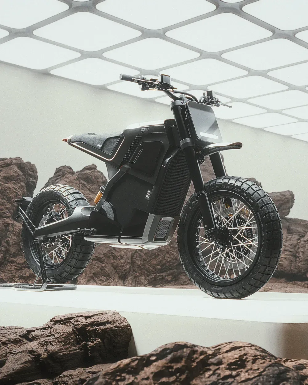 Dab Motors 1αX Electric Scrambler: leteči Francoz z dušo dirtkrosarja in umom iz vesolja