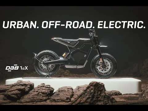 Dab Motors 1αX Electric Scrambler: leteči Francoz z dušo dirtkrosarja in umom iz vesolja