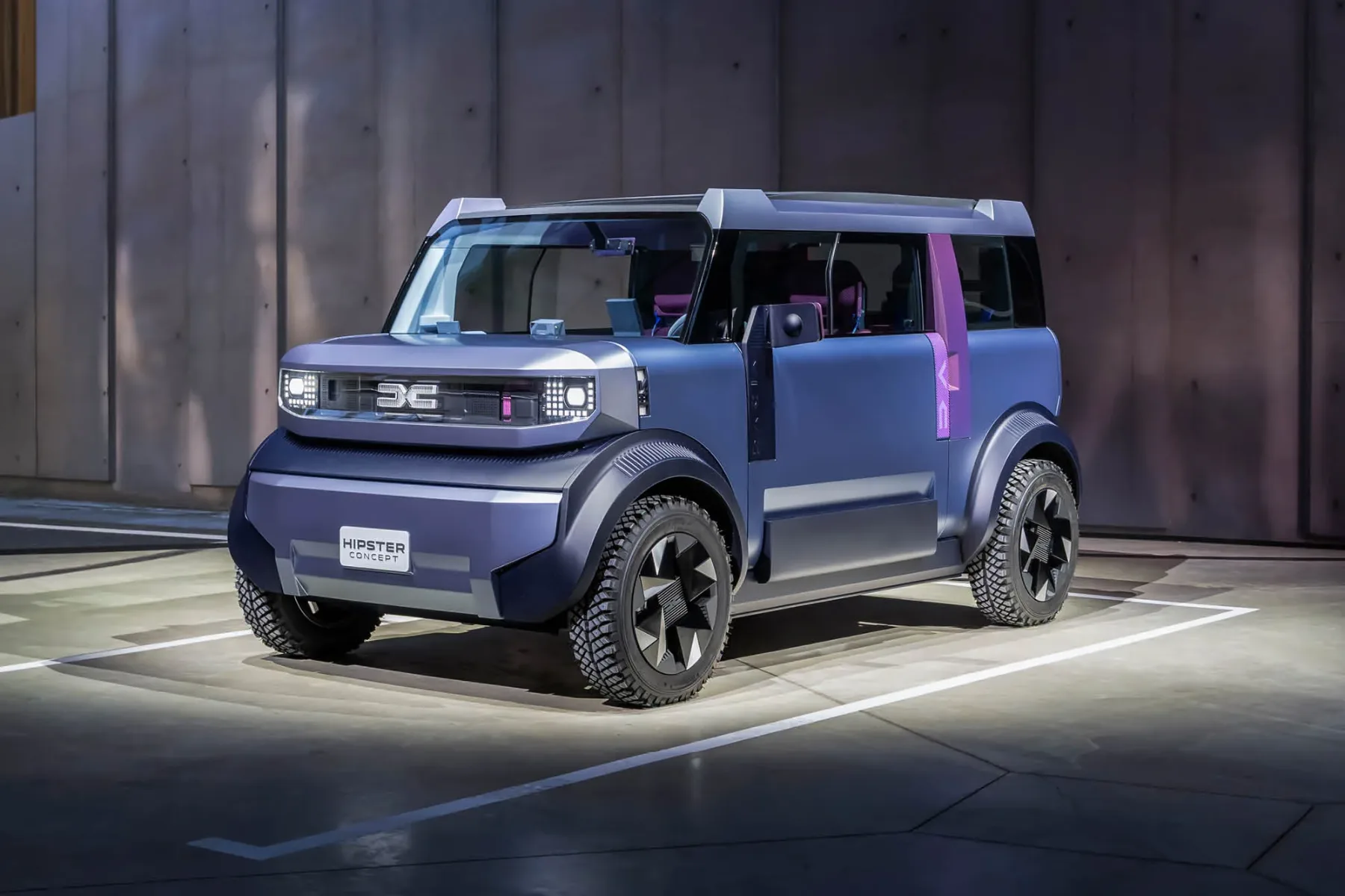 Dacia Hipster: kvadratni električni malček, ki revolucionira mesto z minimalizmom