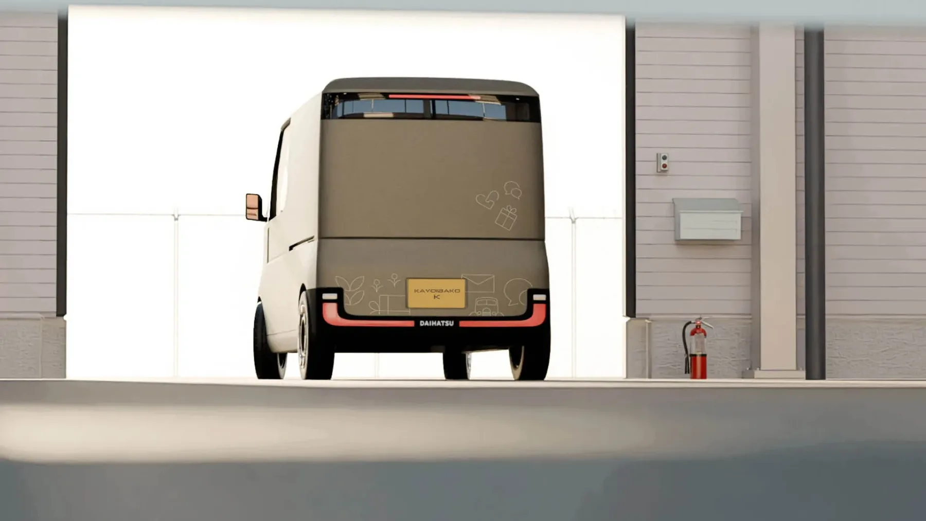 Daihatsu KAYOIBAKO‑K Camper Van Concept – mikro kocka, mega ideja za delo in vikend pobeg