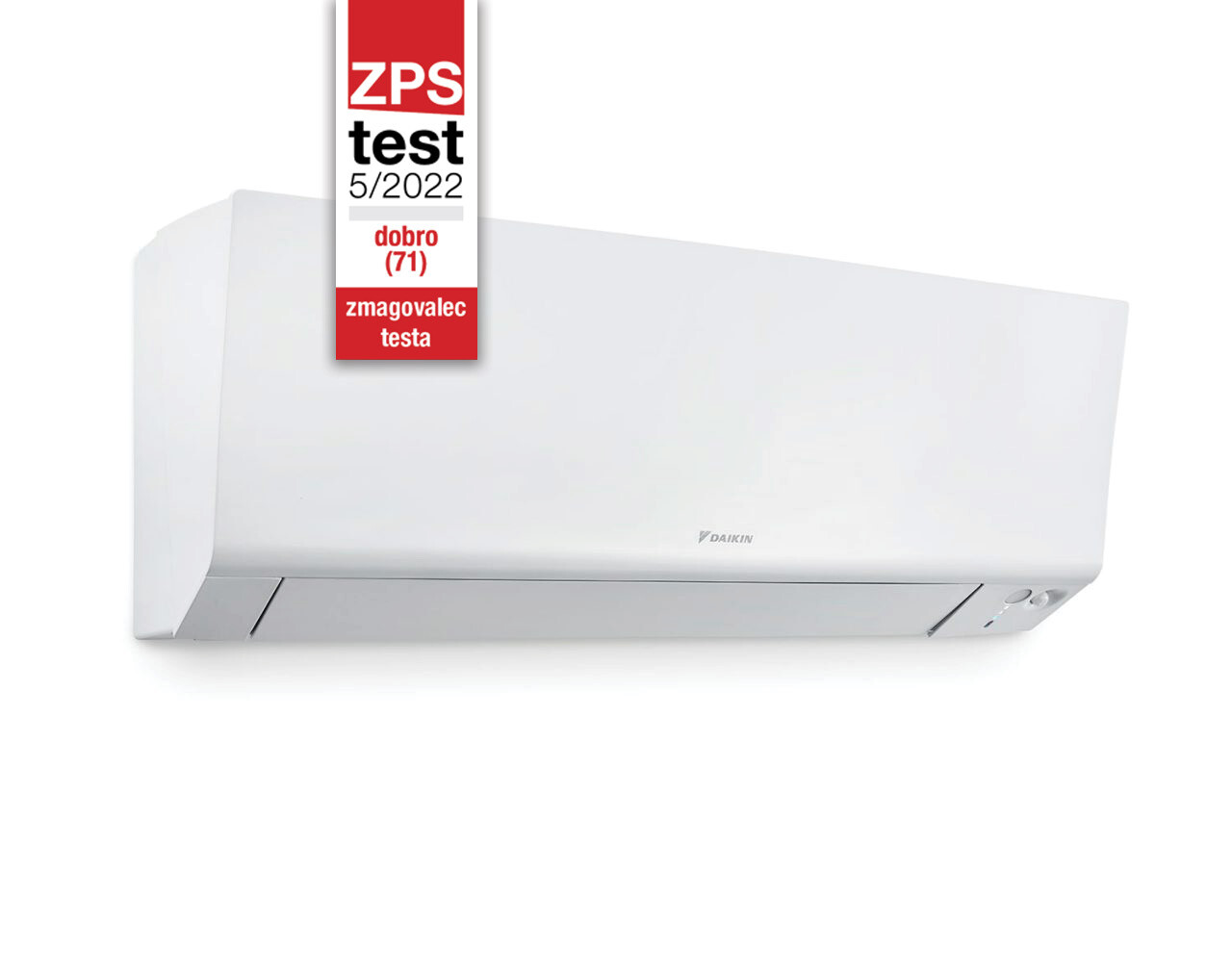 Daikin Perfera med zmagovalkami ZPS testa klimatskih naprav